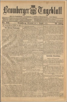 Bromberger Tageblatt. J. 37, 1913, nr 182