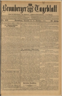 Bromberger Tageblatt. J. 37, 1913, nr 277