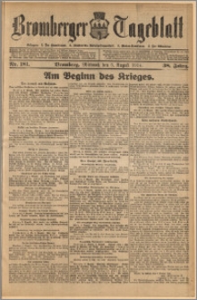 Bromberger Tageblatt. J. 38, 1914, nr 181