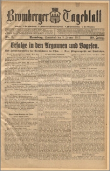 Bromberger Tageblatt. J. 39, 1915, nr 7