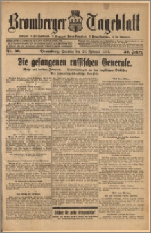 Bromberger Tageblatt. J. 39, 1915, nr 50