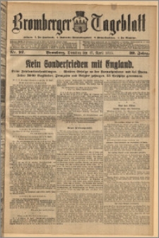 Bromberger Tageblatt. J. 39, 1915, nr 97