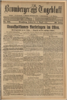 Bromberger Tageblatt. J. 39, 1915, nr 188