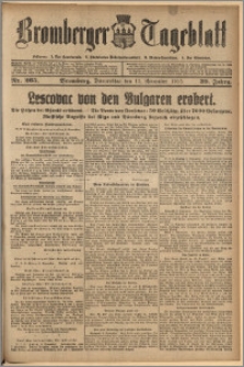 Bromberger Tageblatt. J. 39, 1915, nr 265