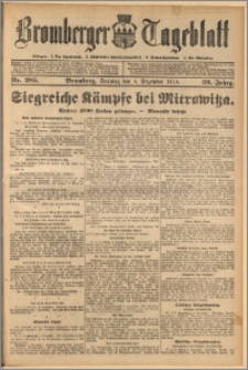 Bromberger Tageblatt. J. 39, 1915, nr 285