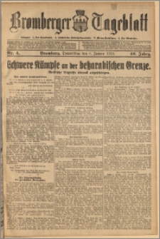 Bromberger Tageblatt. J. 40, 1916, nr 4