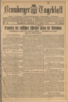 Bromberger Tageblatt. J. 40, 1916, nr 6