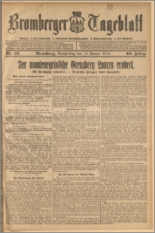 Bromberger Tageblatt. J. 40, 1916, nr 10