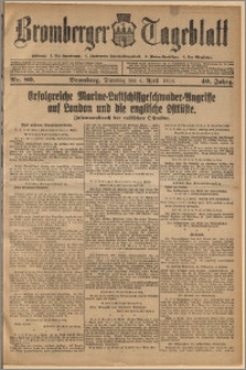 Bromberger Tageblatt. J. 40, 1916, nr 80