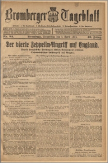 Bromberger Tageblatt. J. 40, 1916, nr 82