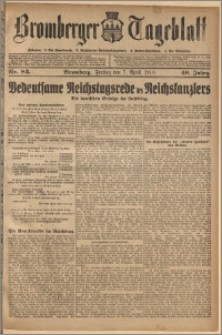 Bromberger Tageblatt. J. 40, 1916, nr 83