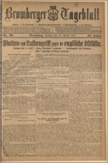 Bromberger Tageblatt. J. 40, 1916, nr 99