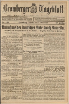 Bromberger Tageblatt. J. 40, 1916, nr 108