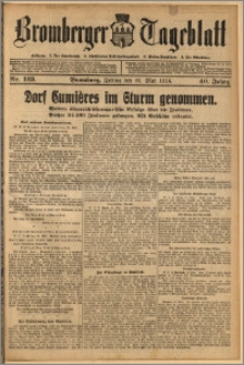 Bromberger Tageblatt. J. 40, 1916, nr 123