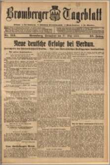 Bromberger Tageblatt. J. 40, 1916, nr 124