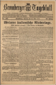 Bromberger Tageblatt. J. 40, 1916, nr 125