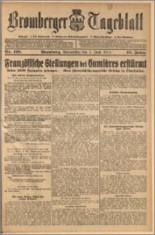 Bromberger Tageblatt. J. 40, 1916, nr 128