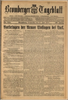 Bromberger Tageblatt. J. 40, 1916, nr 144