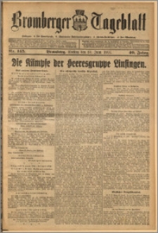 Bromberger Tageblatt. J. 40, 1916, nr 145