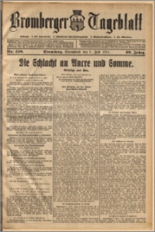 Bromberger Tageblatt. J. 40, 1916, nr 158