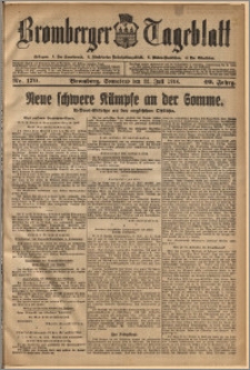 Bromberger Tageblatt. J. 40, 1916, nr 170