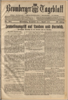 Bromberger Tageblatt. J. 40, 1916, nr 182