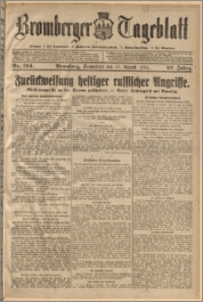 Bromberger Tageblatt. J. 40, 1916, nr 194