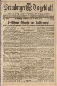 Bromberger Tageblatt. J. 40, 1916, nr 198