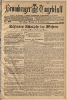 Bromberger Tageblatt. J. 40, 1916, nr 201