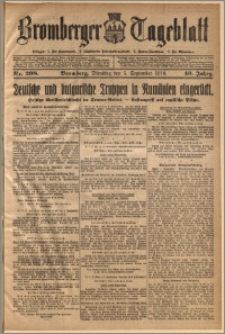 Bromberger Tageblatt. J. 40, 1916, nr 208