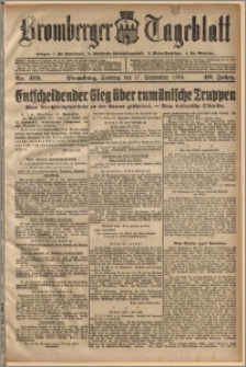 Bromberger Tageblatt. J. 40, 1916, nr 219