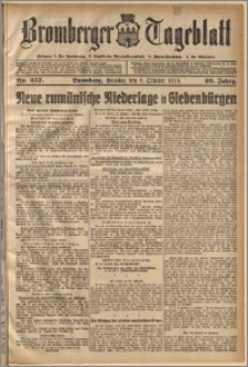 Bromberger Tageblatt. J. 40, 1916, nr 237