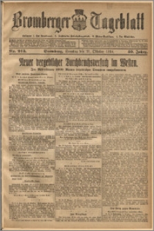 Bromberger Tageblatt. J. 40, 1916, nr 243