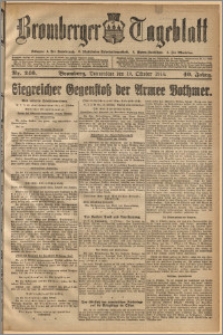 Bromberger Tageblatt. J. 40, 1916, nr 246