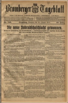 Bromberger Tageblatt. J. 40, 1916, nr 250