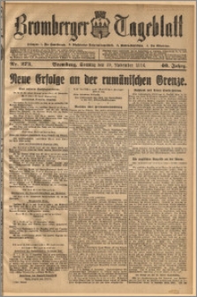 Bromberger Tageblatt. J. 40, 1916, nr 273