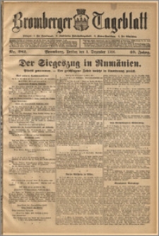 Bromberger Tageblatt. J. 40, 1916, nr 282