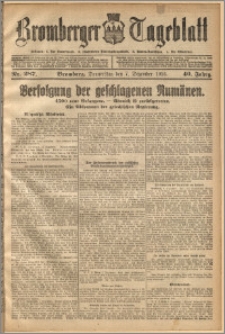 Bromberger Tageblatt. J. 40, 1916, nr 287