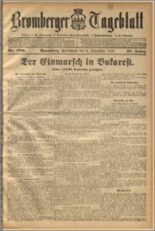 Bromberger Tageblatt. J. 40, 1916, nr 289