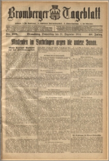 Bromberger Tageblatt. J. 40, 1916, nr 299