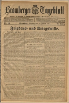 Bromberger Tageblatt. J. 41, 1917, nr 12