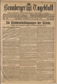 Bromberger Tageblatt. J. 41, 1917, nr 16