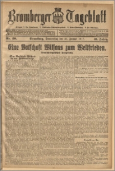 Bromberger Tageblatt. J. 41, 1917, nr 20