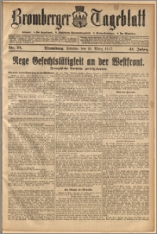 Bromberger Tageblatt. J. 41, 1917, nr 71