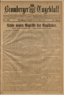 Bromberger Tageblatt. J. 41, 1917, nr 134