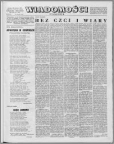 Wiadomości, R. 13 nr 4 (617), 1958