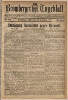 Bromberger Tageblatt. J. 41, 1917, nr 213