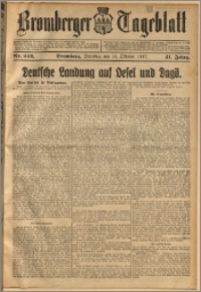 Bromberger Tageblatt. J. 41, 1917, nr 242