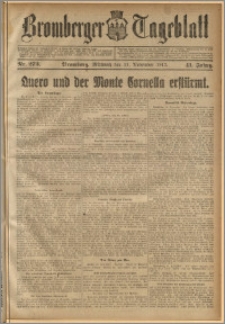 Bromberger Tageblatt. J. 41, 1917, nr 273