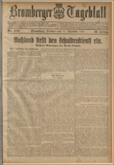 Bromberger Tageblatt. J. 41, 1917, nr 289